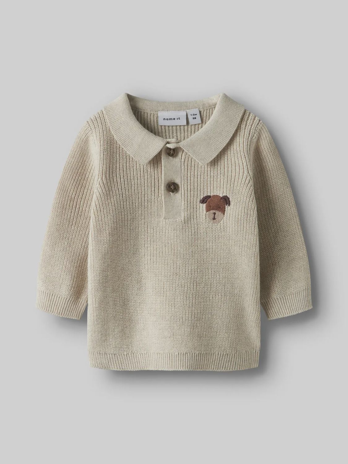 Tant LS Knit Polo PM
