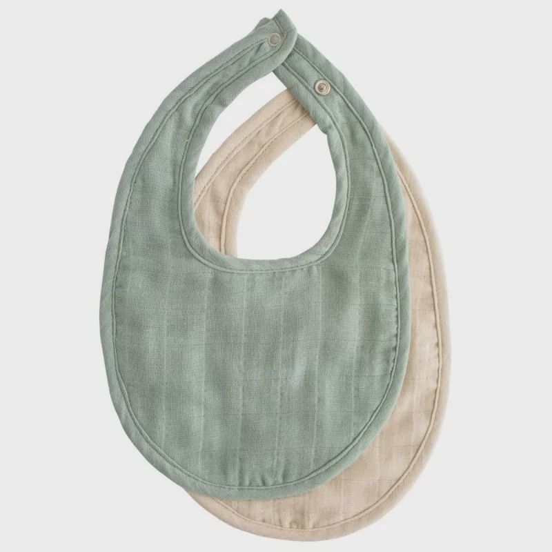Muslin Bib 2-pack G