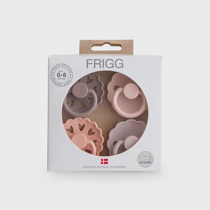 Frigg 4-pack tutjes silicone