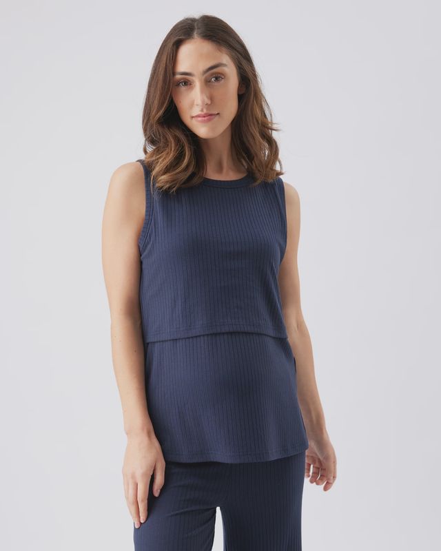 Peter Rib Nursing Tank B
