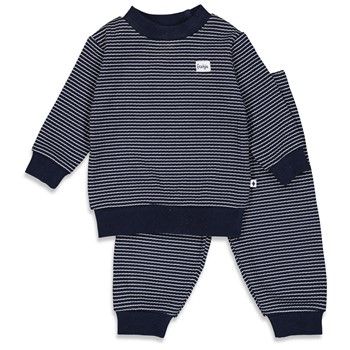 Wafelpyjama Blauw