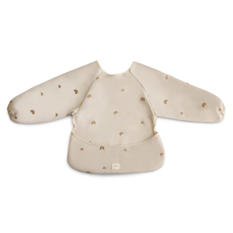 Long sleeve bib Regenboog