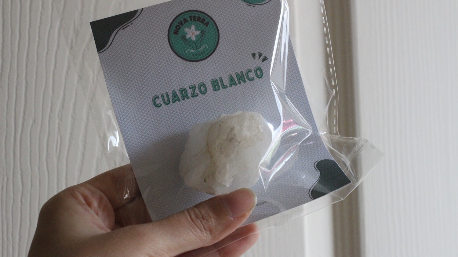 Piedra cuarzo blanco en bruto 