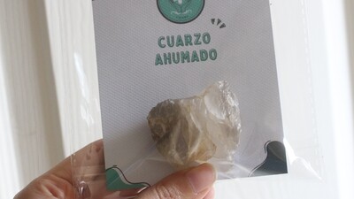 Cuarzo ahumado en bruto