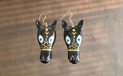Aretes grandes Macho Ratón