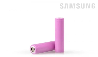 Samsung 2x 18650 3000mAh 3.7v 10A  Rechargeable Flat Top Batteries