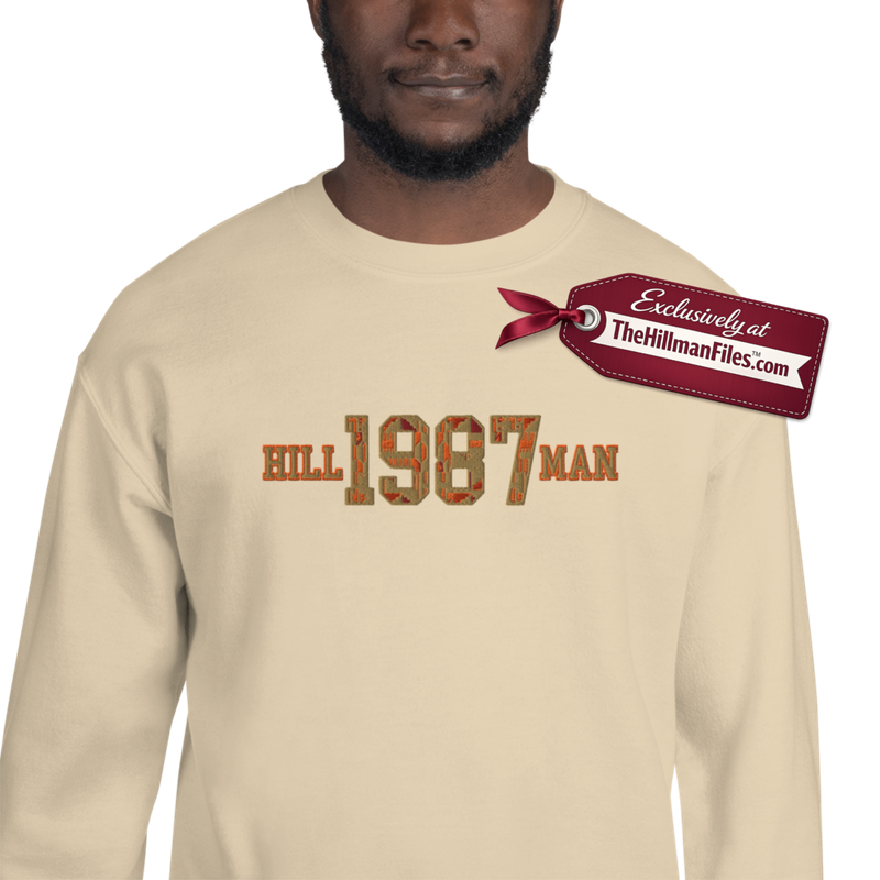 THF HILLMAN 1987 Embroidered Sweatshirt [Multiple Color Options]