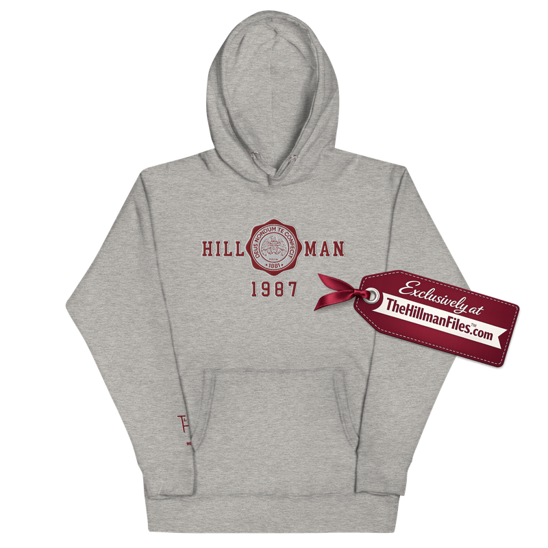 THF Embroidered Hillman 1987 Hoodie [Grey or White Color Options]