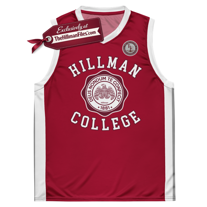 THF HILLMAN Basketball Jersey - [Hillman Red]
