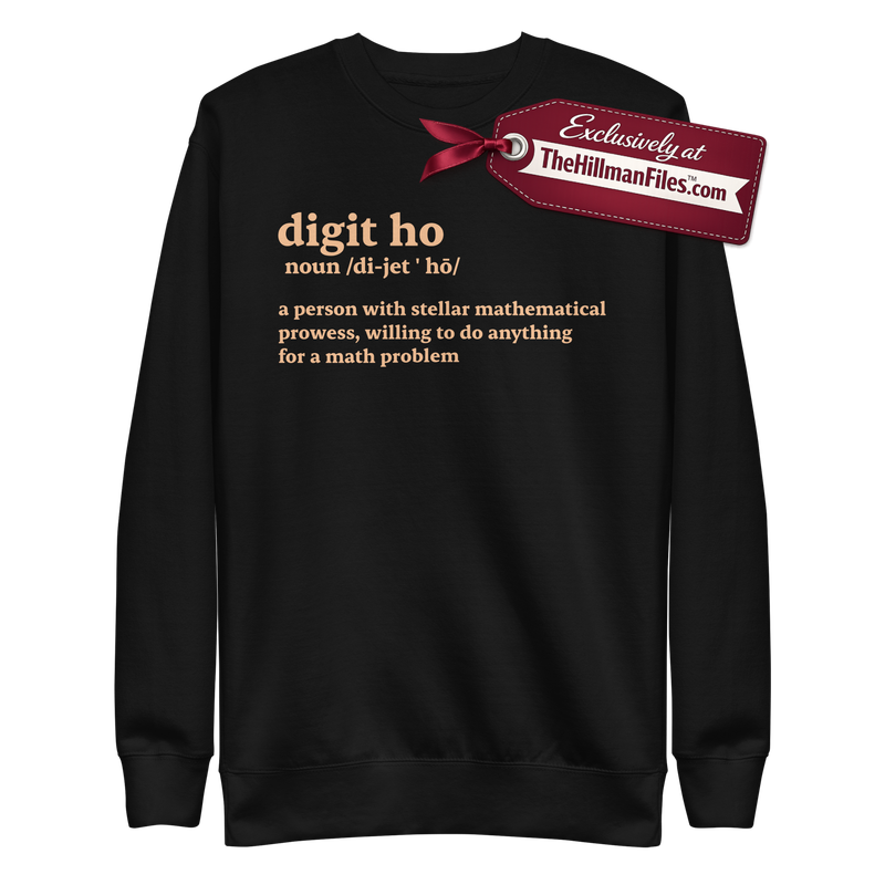 THF DigitHo Organic Sweatshirt [Multiple Color Options]