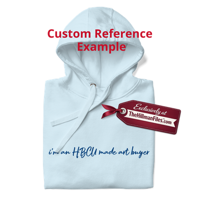 "I am..." Custom Embroidered Hoodie [Custom Occupation &amp; School]