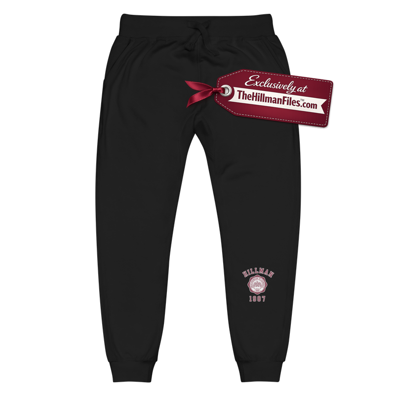 THF Hillman 1987 Fleece Sweatpants [Black, Carbon Grey, or White Color Options]