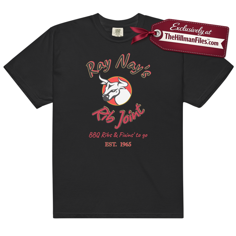 THF Ray Nay's Garment-Dyed Heavyweight T-Shirt [Black]