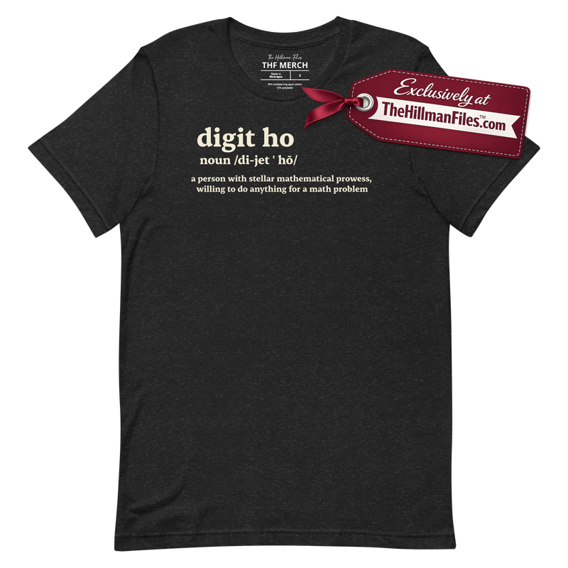 THF DigitHo Organic Cotton T-Shirt [Multiple Color Options]