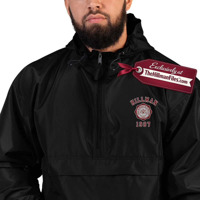 THF HILLMAN 1987 Embroidered Champion Brand Packable Jacket [Multiple Color Options]