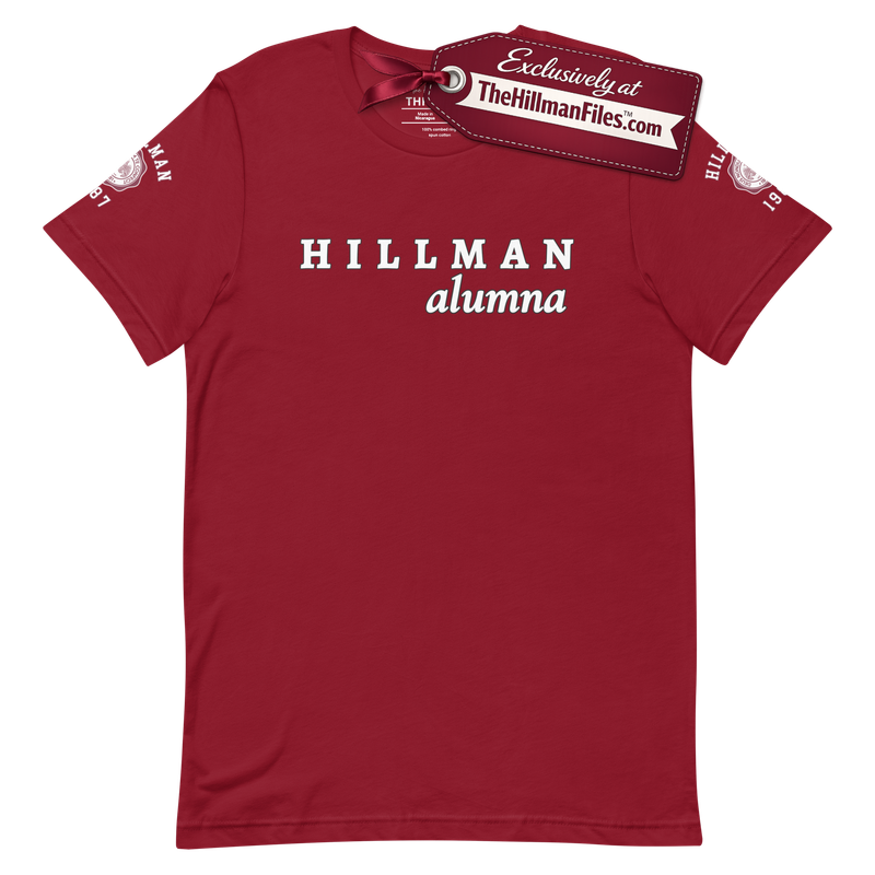 THF Hillman Alumna (FEMALE) T-Shirt [Multiple Color Options]