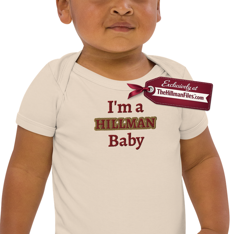 THF Kids - Embroidered Organic Cotton Classic Baby Onesie [Natural]