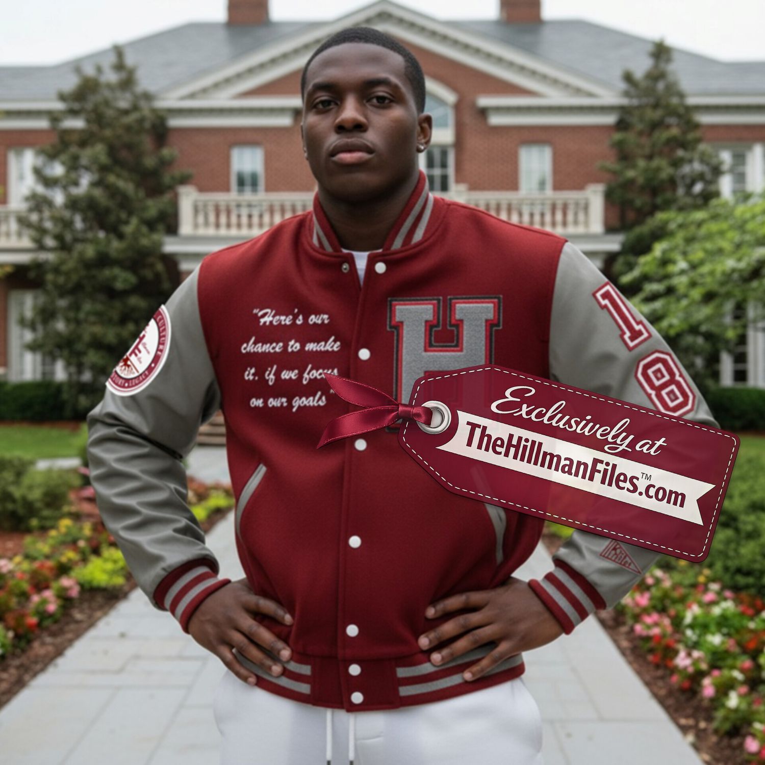 "KSF Designs x The Hillman Files" CLASSIC Varsity Jacket - [CUSTOM ORDER PERIOD OPENS 10/20/26]