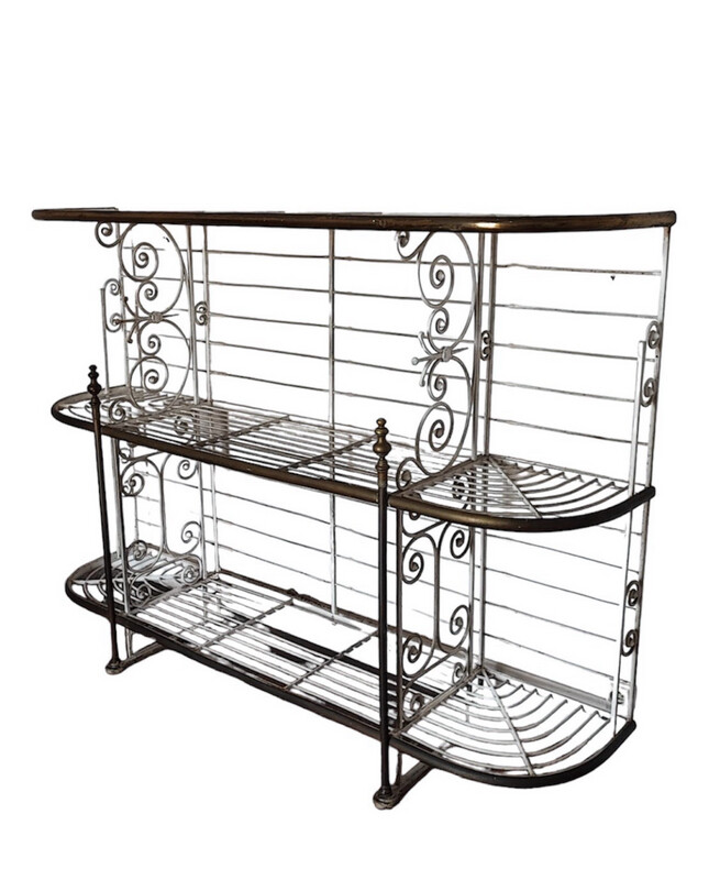 Etagère De Boulangerie Boulanger Meuble Métier Rayonnage Dressoir
