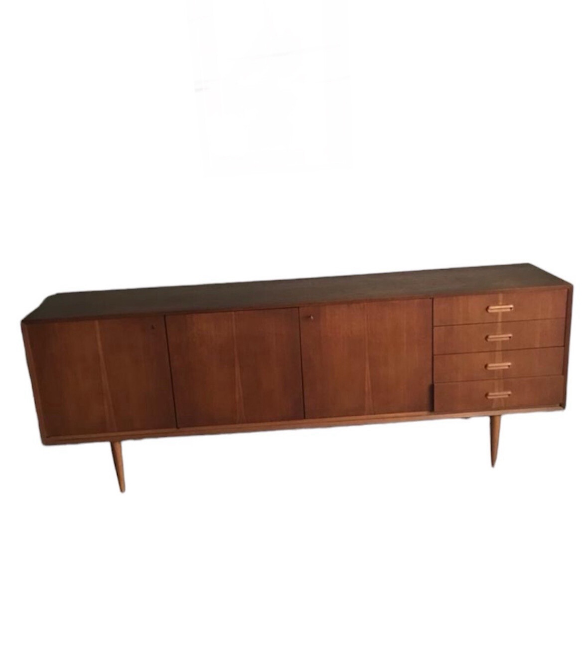 Enfilade scandinave en teck 1960