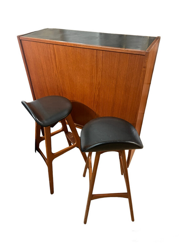 2 tabourets de bar scandinave de Erick buck