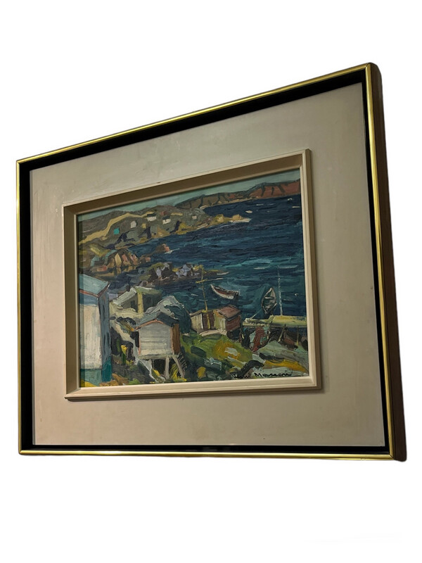 Huile sur toile signée Henri Masson