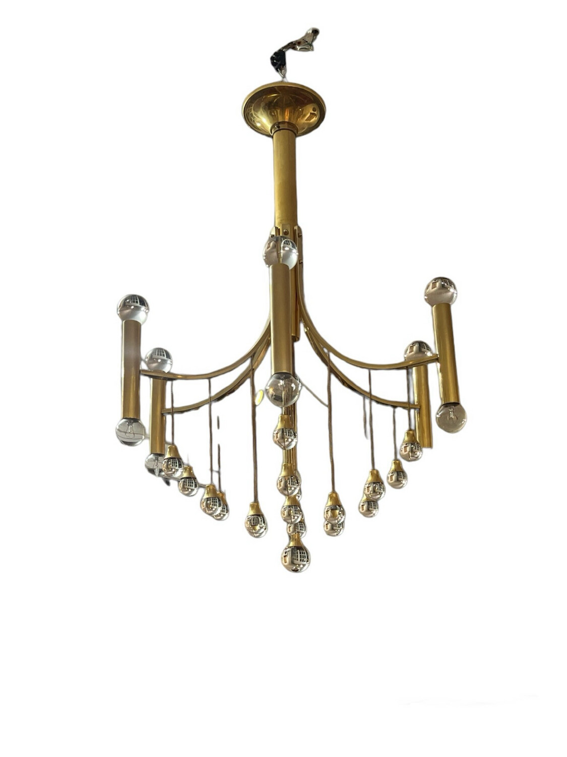 Lustre vintage Italien, SCIOLARI - années 60