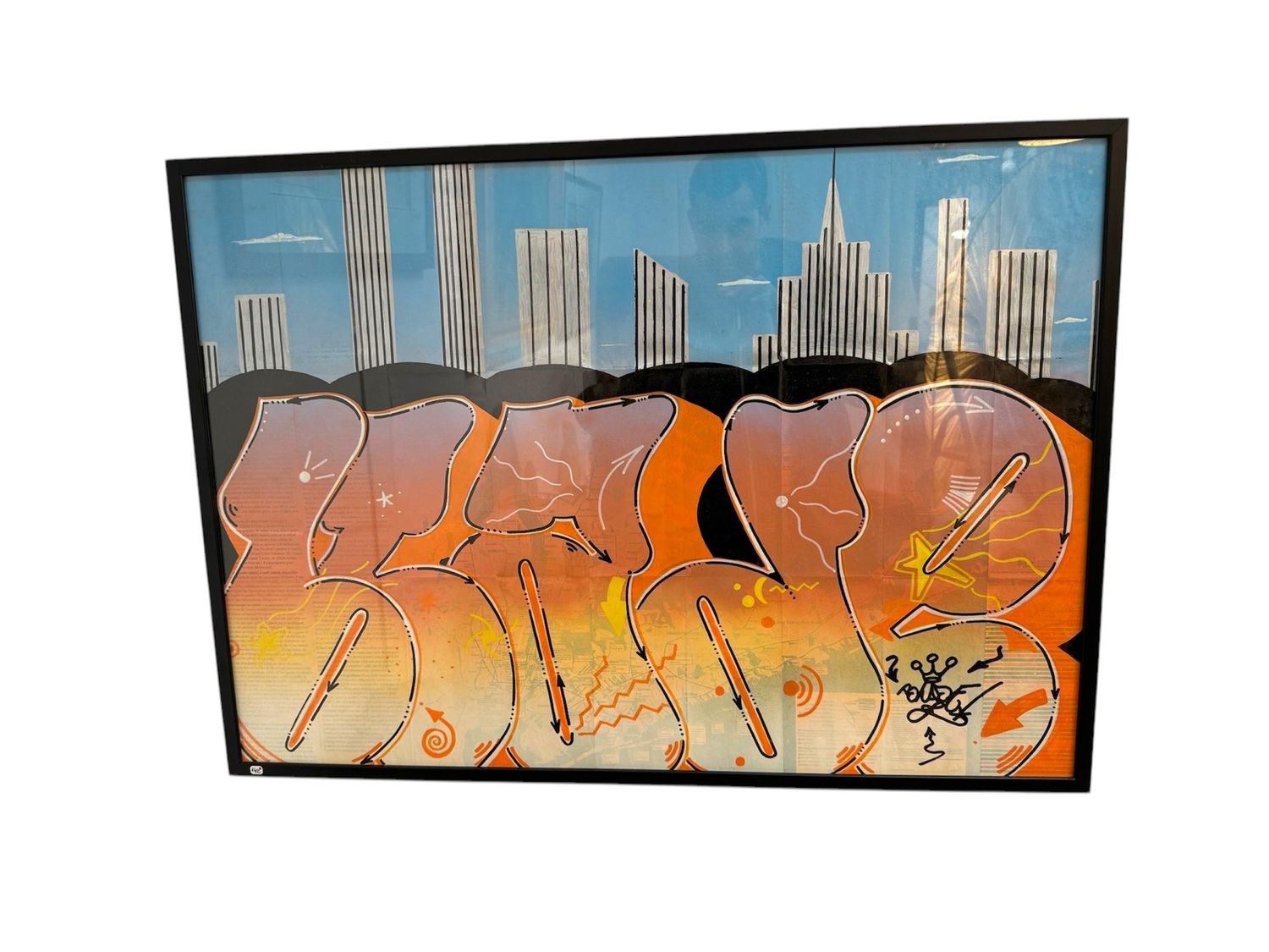 Œuvre originale de Blade – “King of Graffiti”