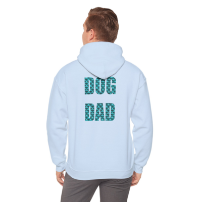 Watercolor Mermaid Dog Dad Hoodie - Matching