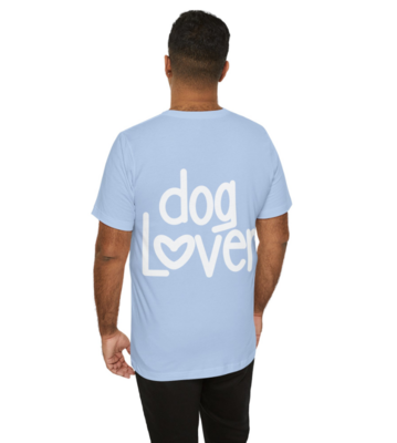 Dog Lover Tee - White Text