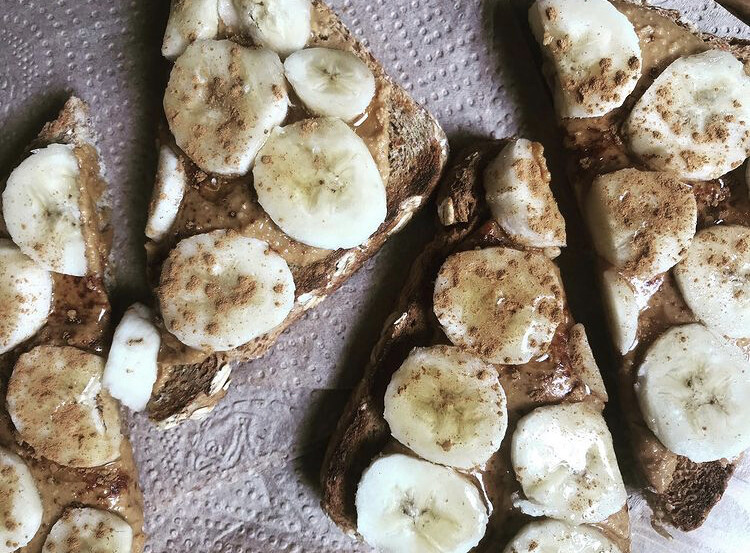 Bee-Nana Toast