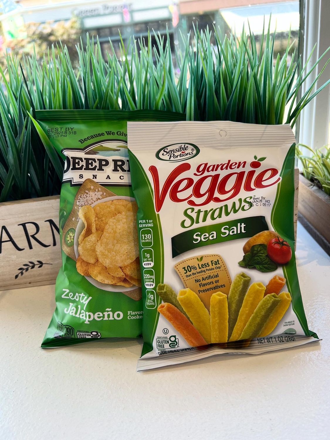 Veggie Straws - Regular - sea salt