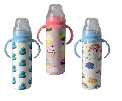 8oz Sublimation Baby Bottle (Double Wall)