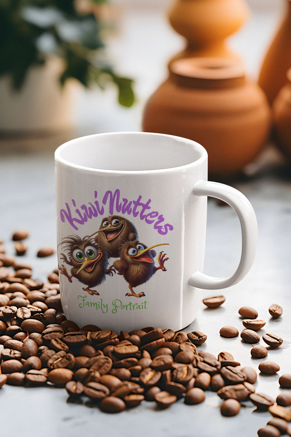 Coffee Mug T.K.N    Family Portrait