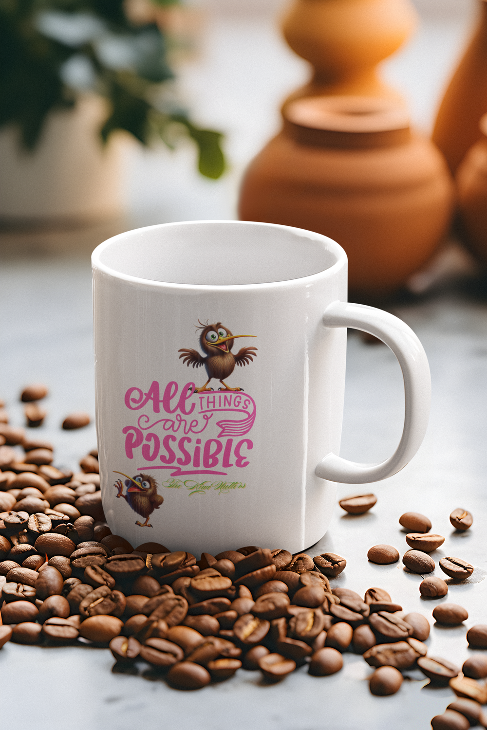 Coffee Mug T.K.N    All Things are Possible