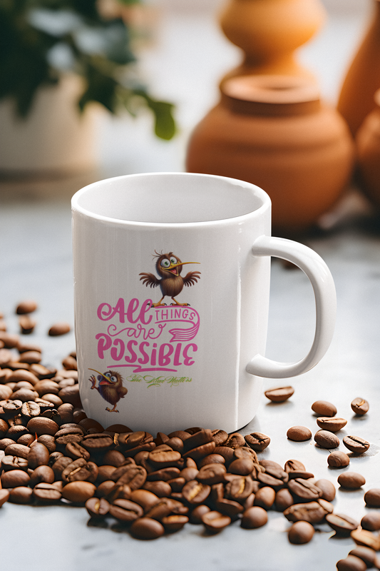Coffee Mug T.K.N    All Things are Possible