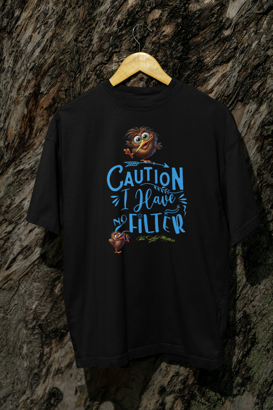 T.K.N  T-shirt  Caution I have no filter