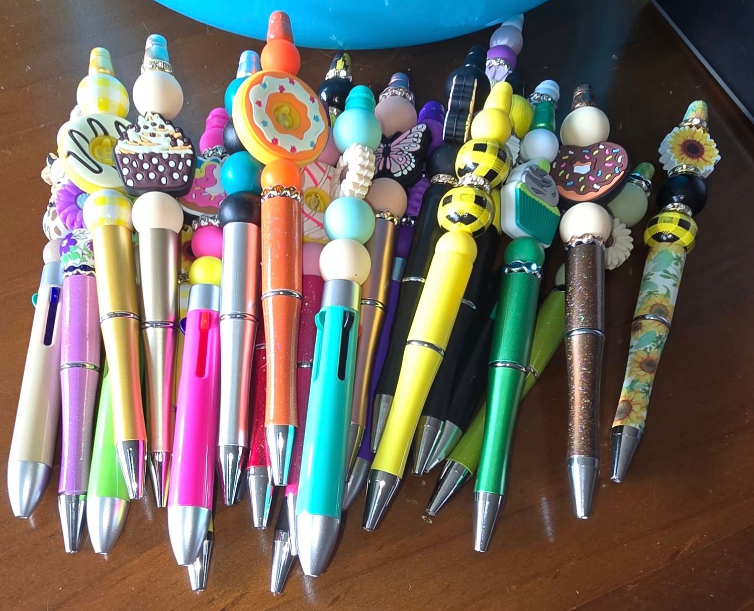 ​Custom-designed bead pens