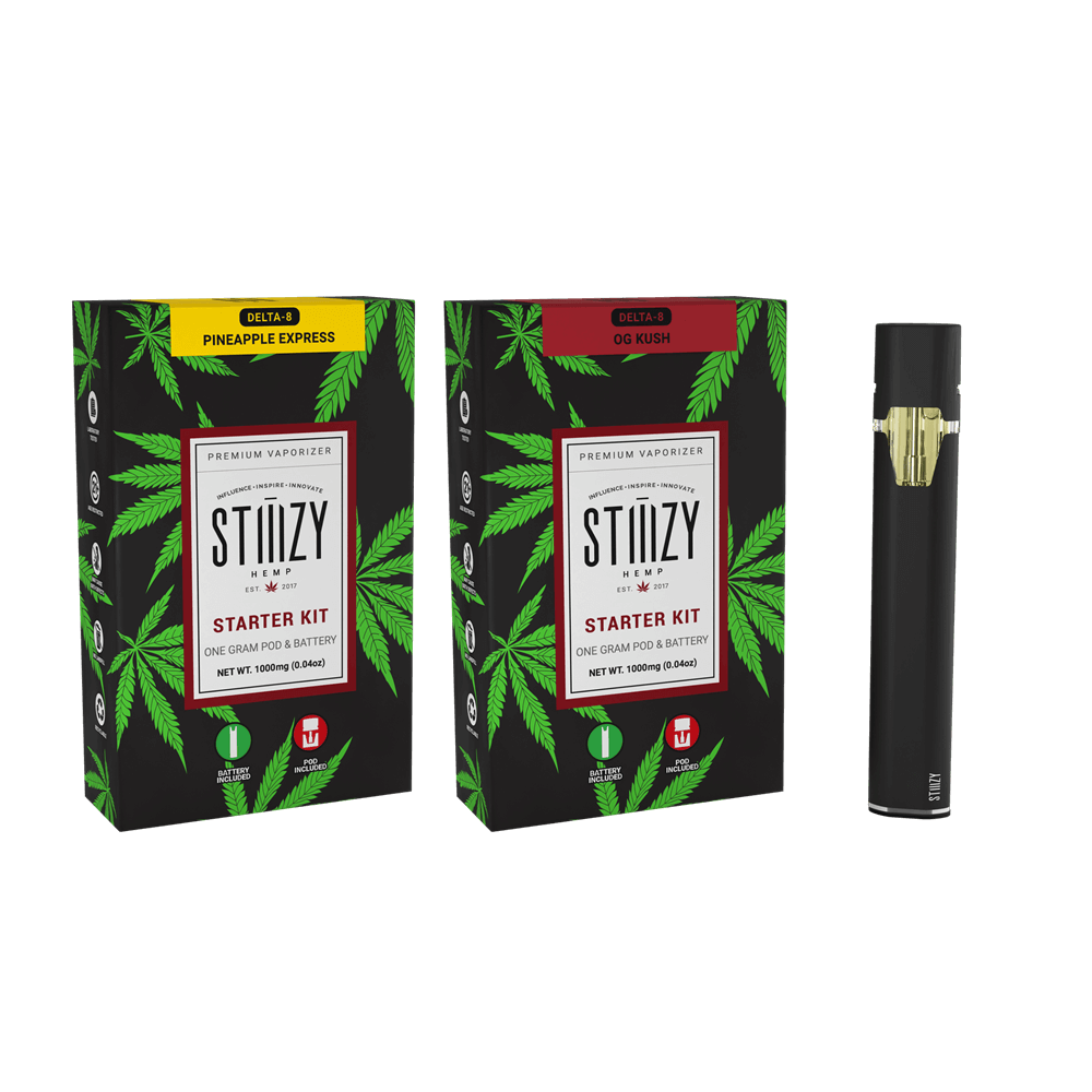 STIIIZY DELTA-8 STARTER KIT +1G POD / $34.99