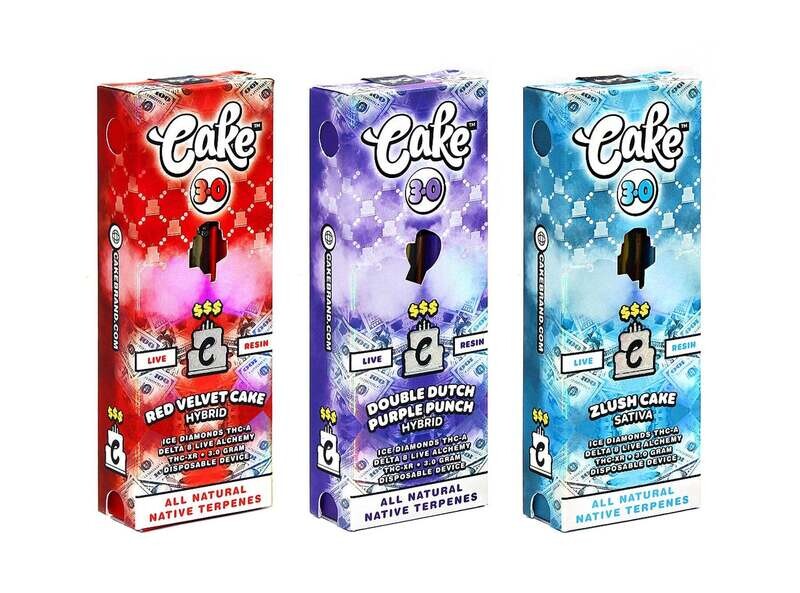 CAKE LIVE RESIN DISPOSABLE 3G