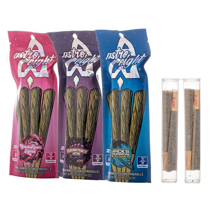 Astro Eight HTE Flower Pre Rolls 4G (4)  $22.99
