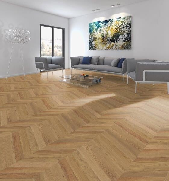 CHEVRON-Französich-Fischgrät-60-Grad-127x600-Natural-Öl-gebürstet