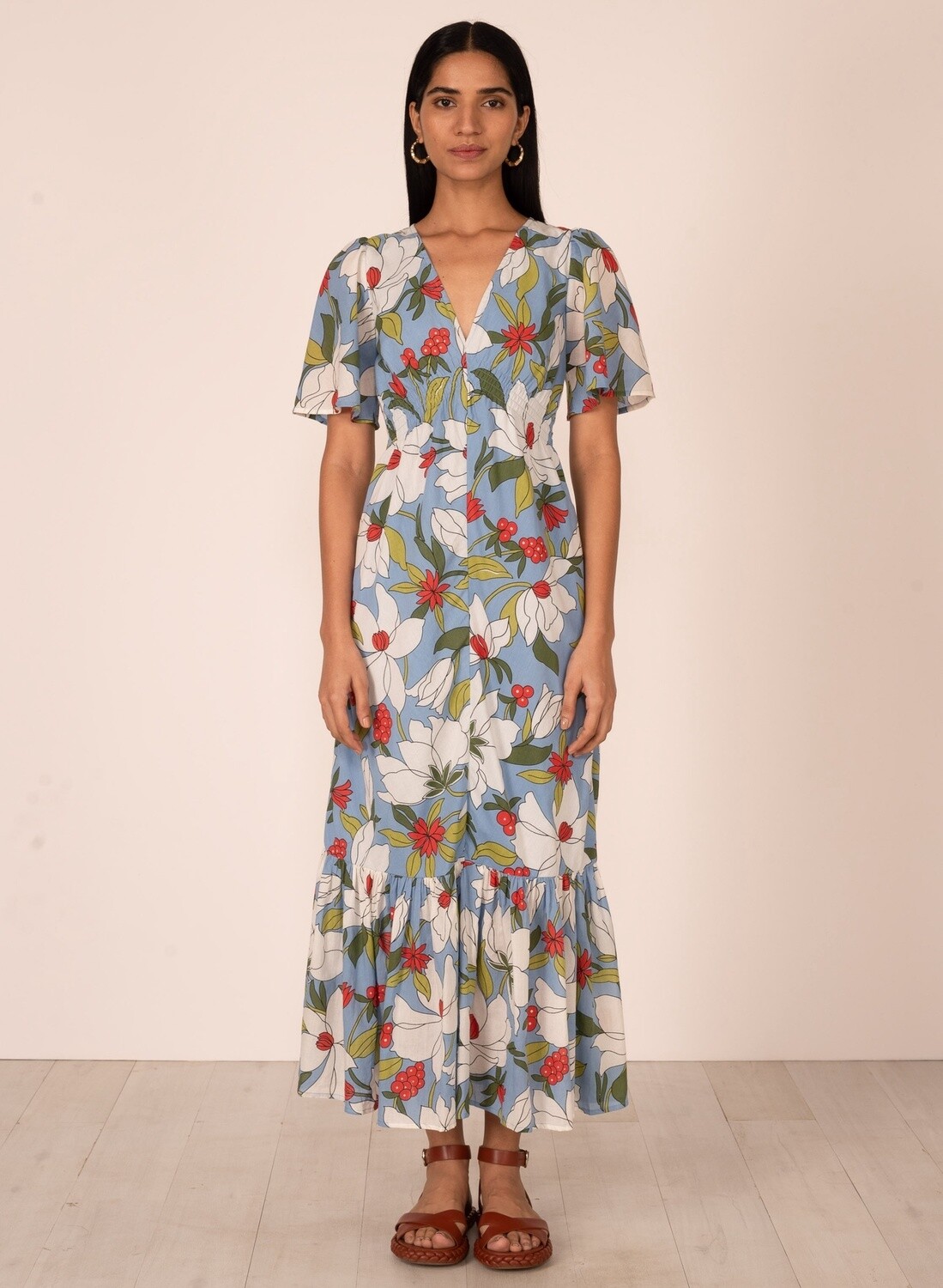 Banjanan Olena Dress in Canal