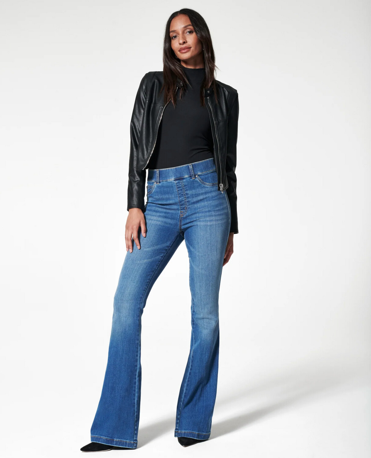 SPANX Flare Jean in Vintage Indigo
