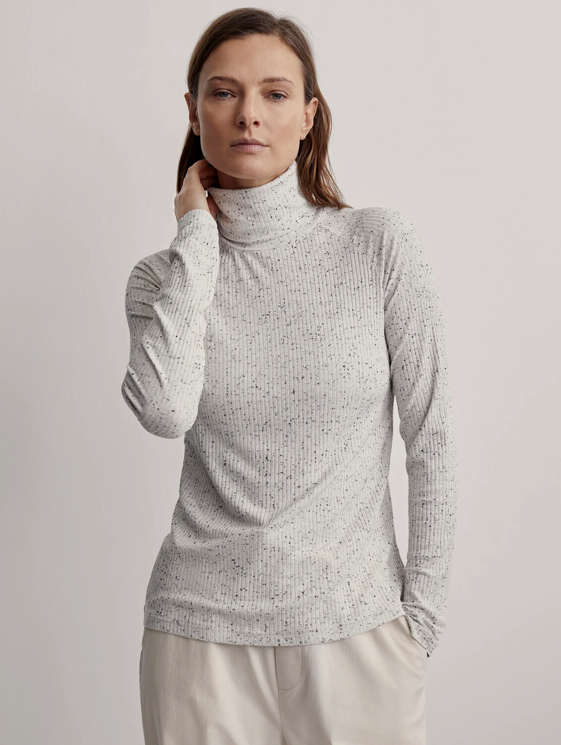 Varley Roya Rollneck Long Sleeve Tee