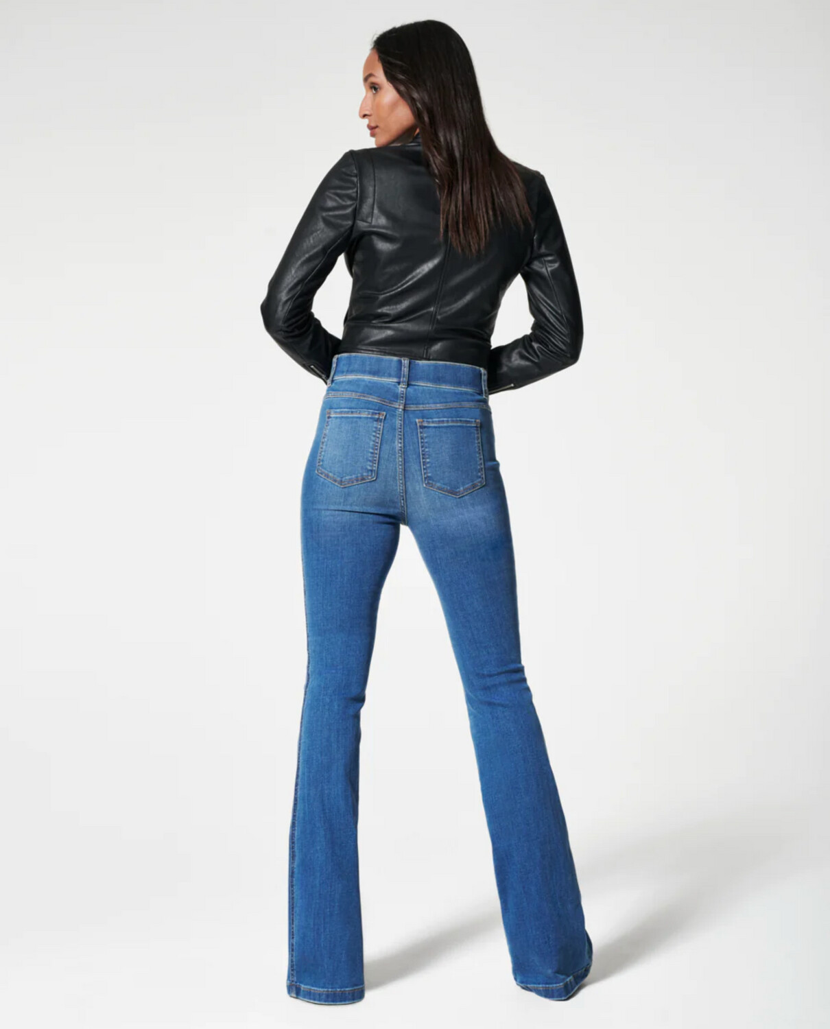 SPANX Flare Jean in Vintage Indigo