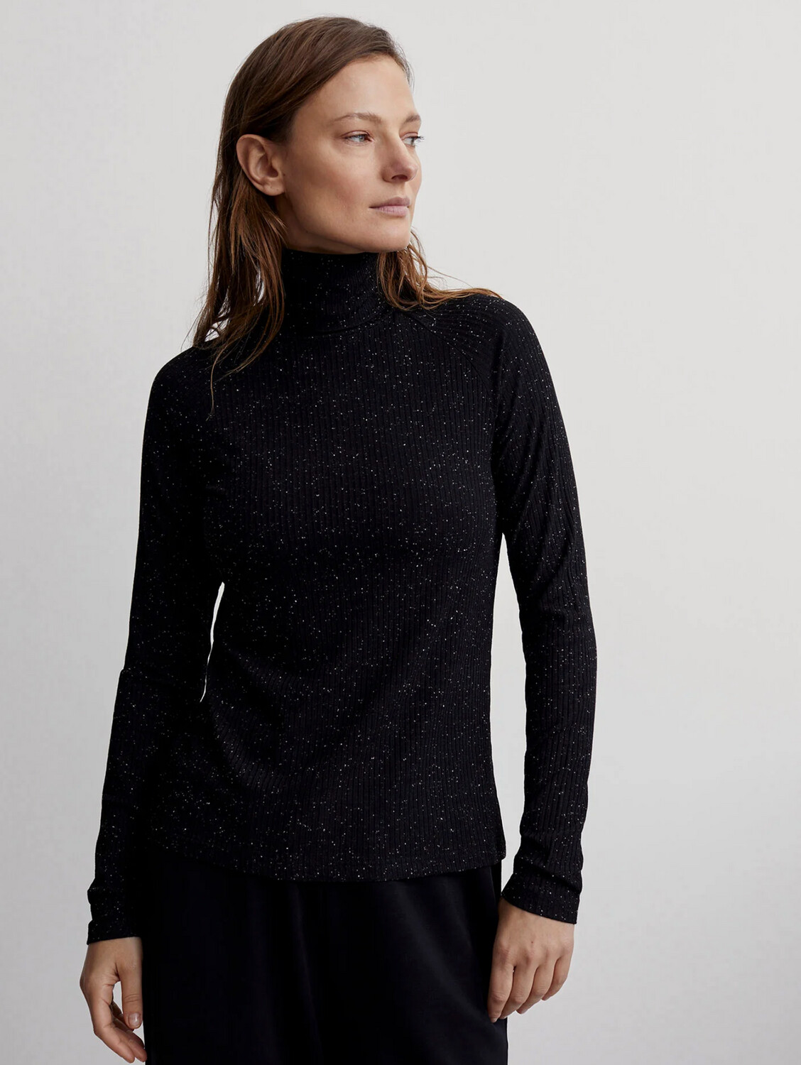 Varley Roya Rollneck Long Sleeve Tee