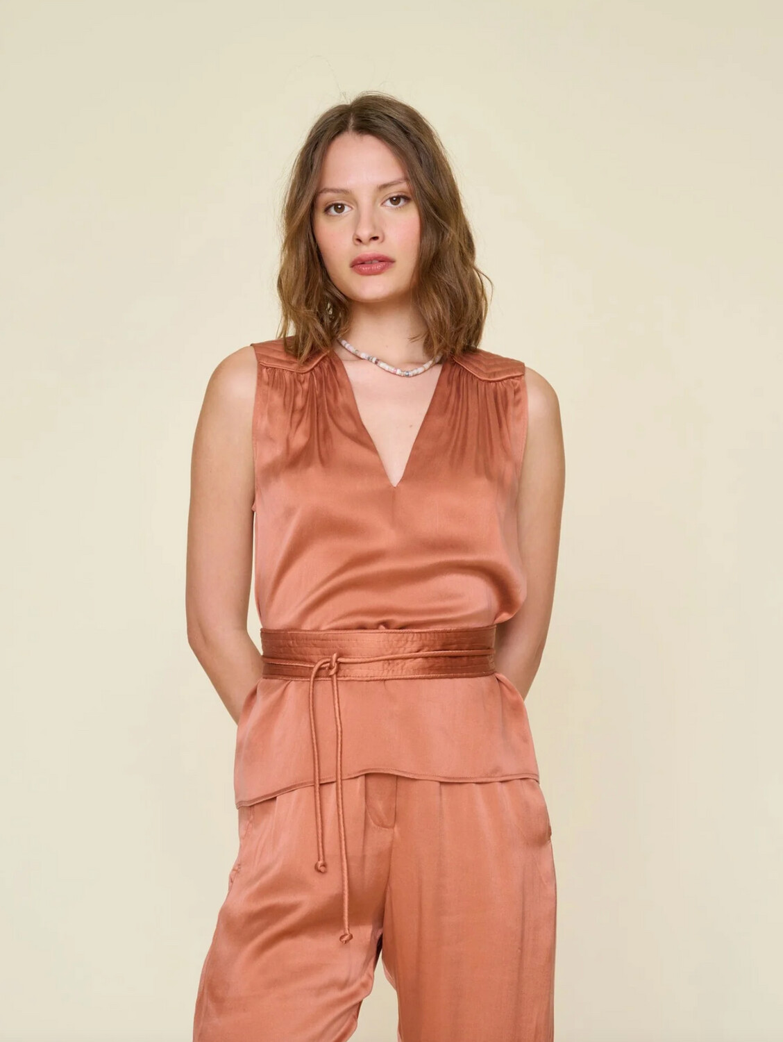 Xirena Vivi Top in Copper Opal