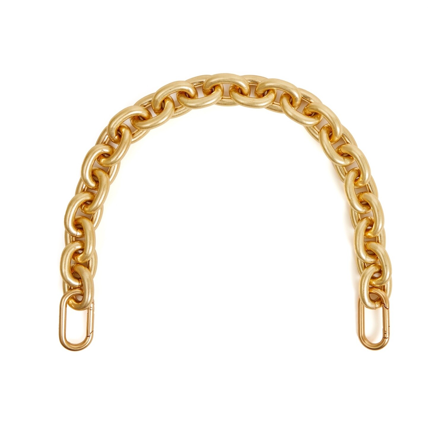 Clare V Shortie Strap in Gold