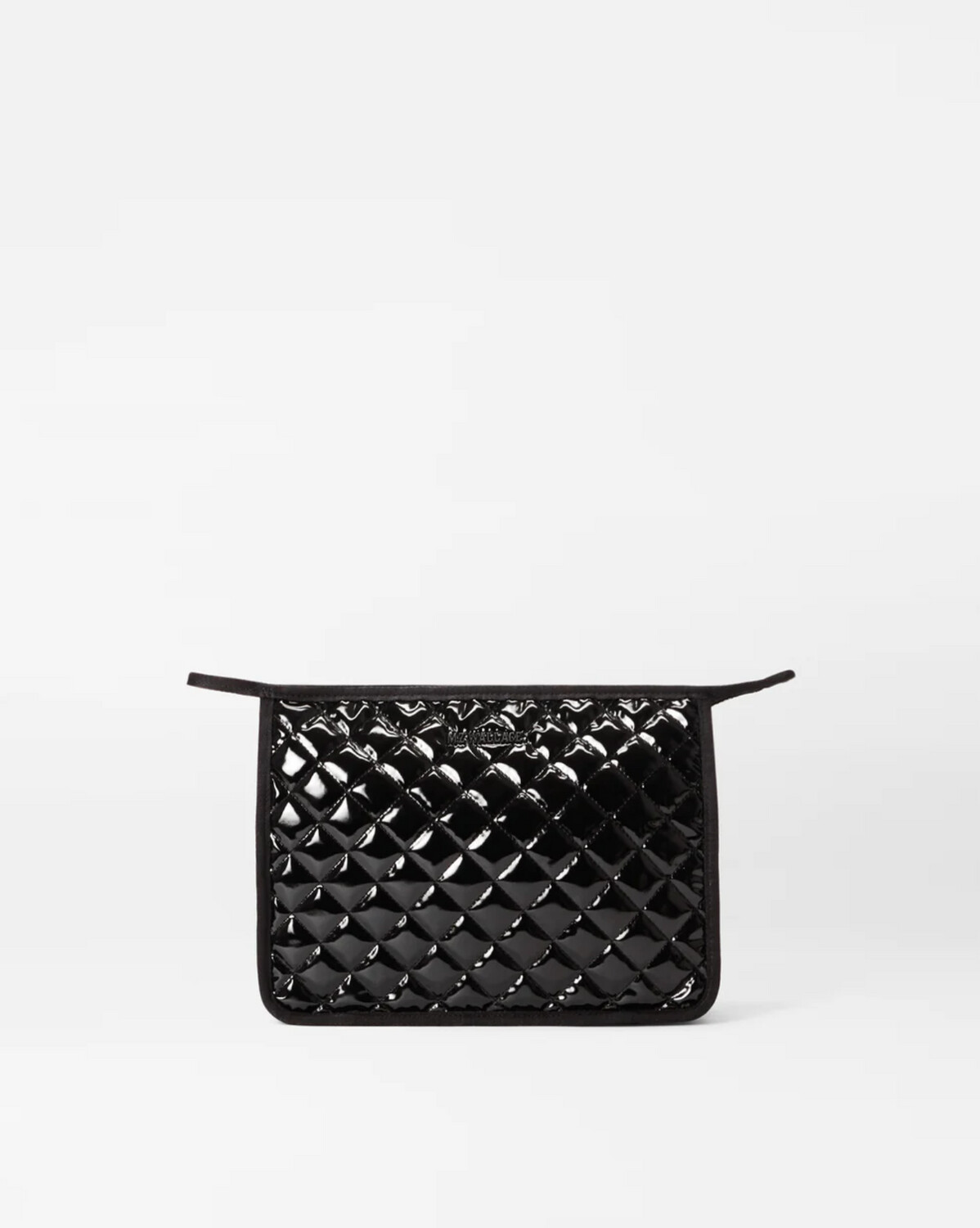 MZ Wallace Metro Clutch in Black Lacquer